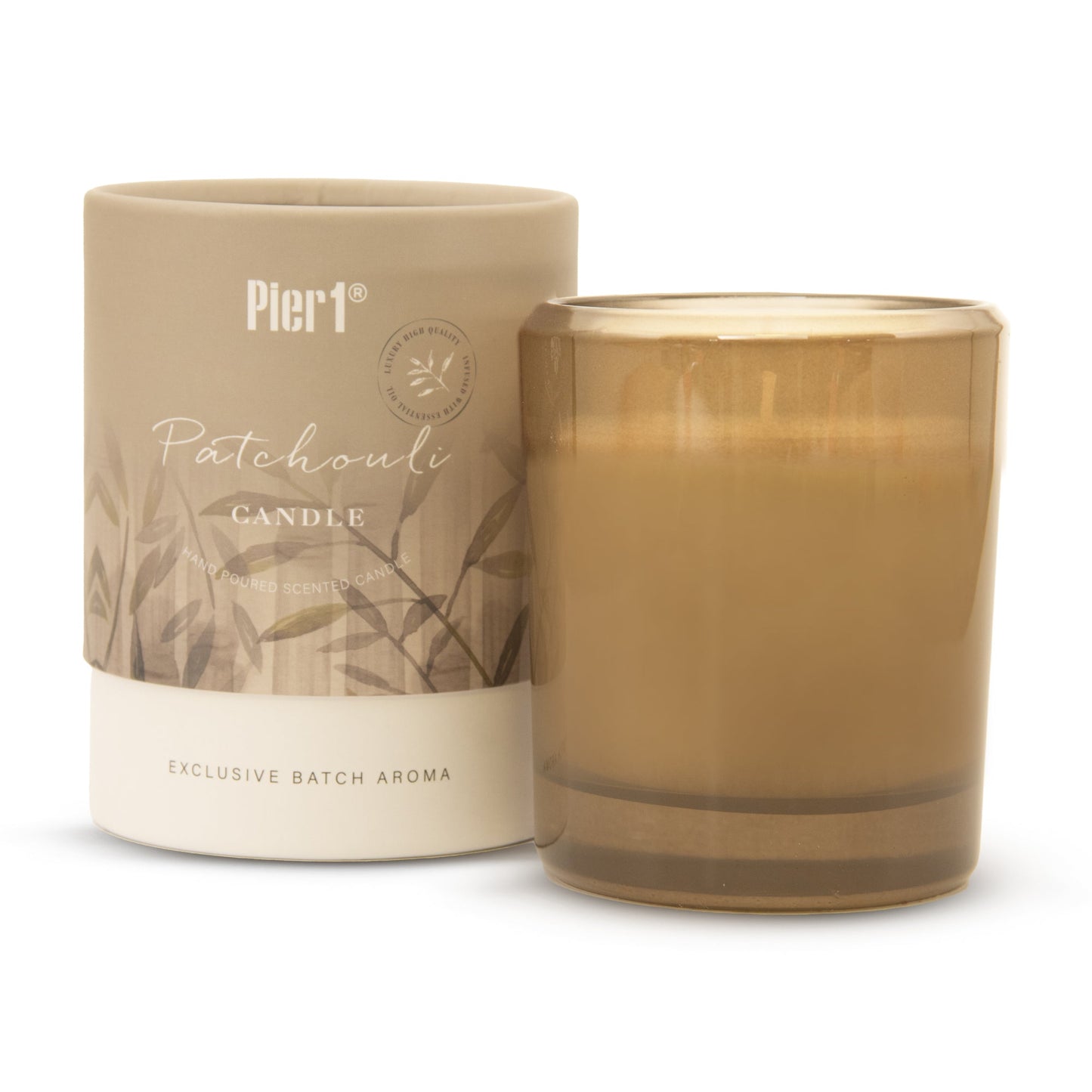 Pier 1 Patchouli 8oz Boxed Soy Candle