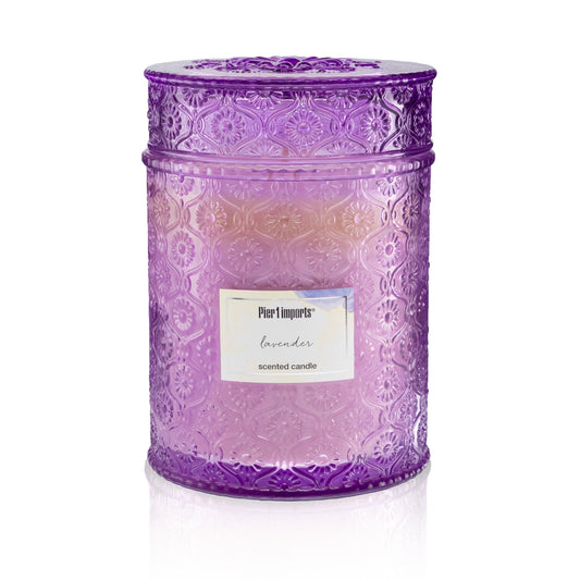 Pier 1 Lavender Luxe 19oz Filled Candle